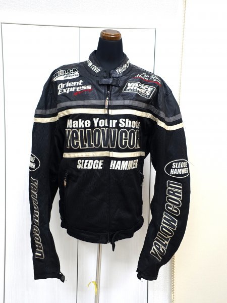 イエローコーン イエローコーン ☆ ライダースジャケット ☆ ロゴ