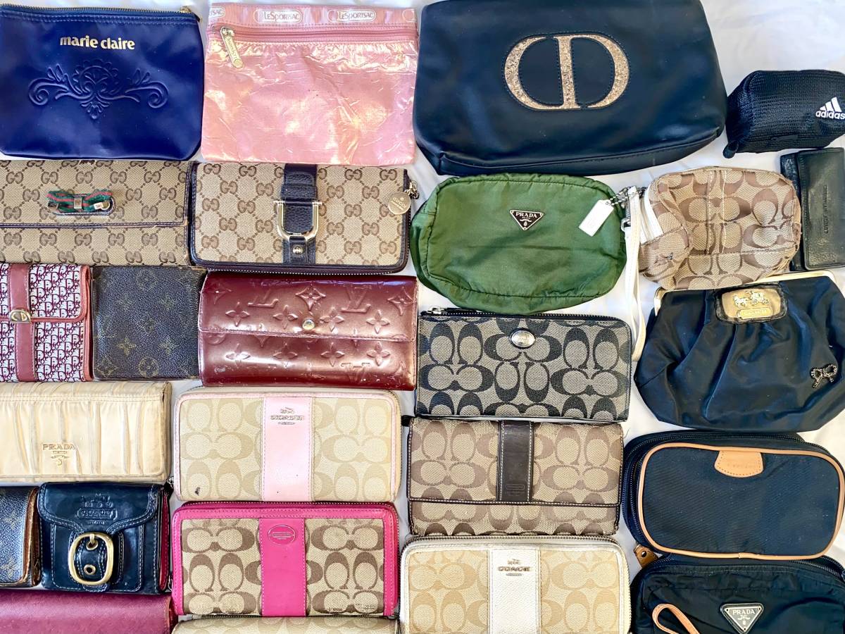 有名ブランド 小物セット 財布 キーケース など LOUIS VUITTON/GUCCI 