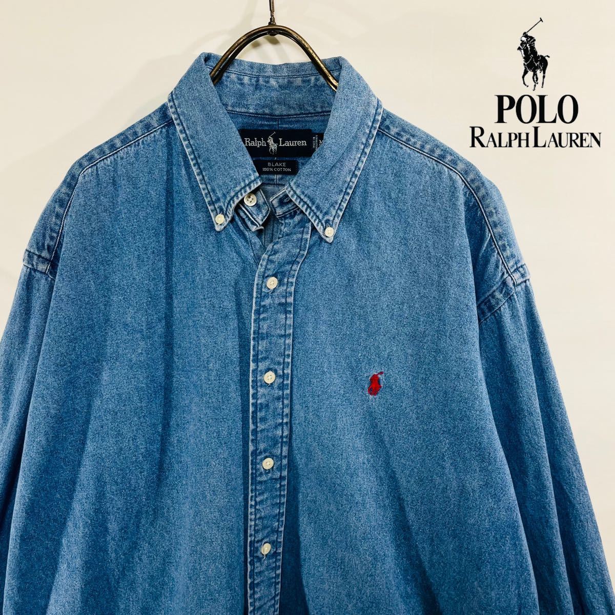 ポロラルフローレン 90年代 ツータックコーデュロイパンツ カーキ 