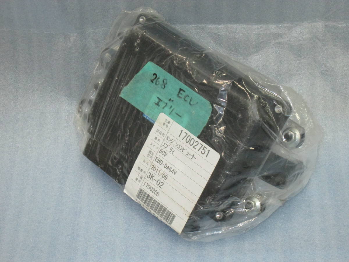 最安値，低価 エブリィ DA64V エブリー/エブリイ エンジンコンピューター/ECU 33910-56M20(スズキ用)｜売買されたオークション情報、yahooの商品情報をアーカイブ公開 - オークファン スズキ用