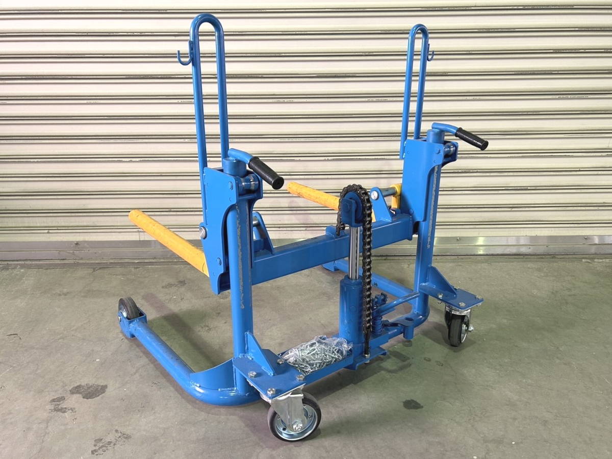 まま 9279 中古 引取限定 500㎏ ホイールドーリー 長崎ジャッキ NWD-500GRP