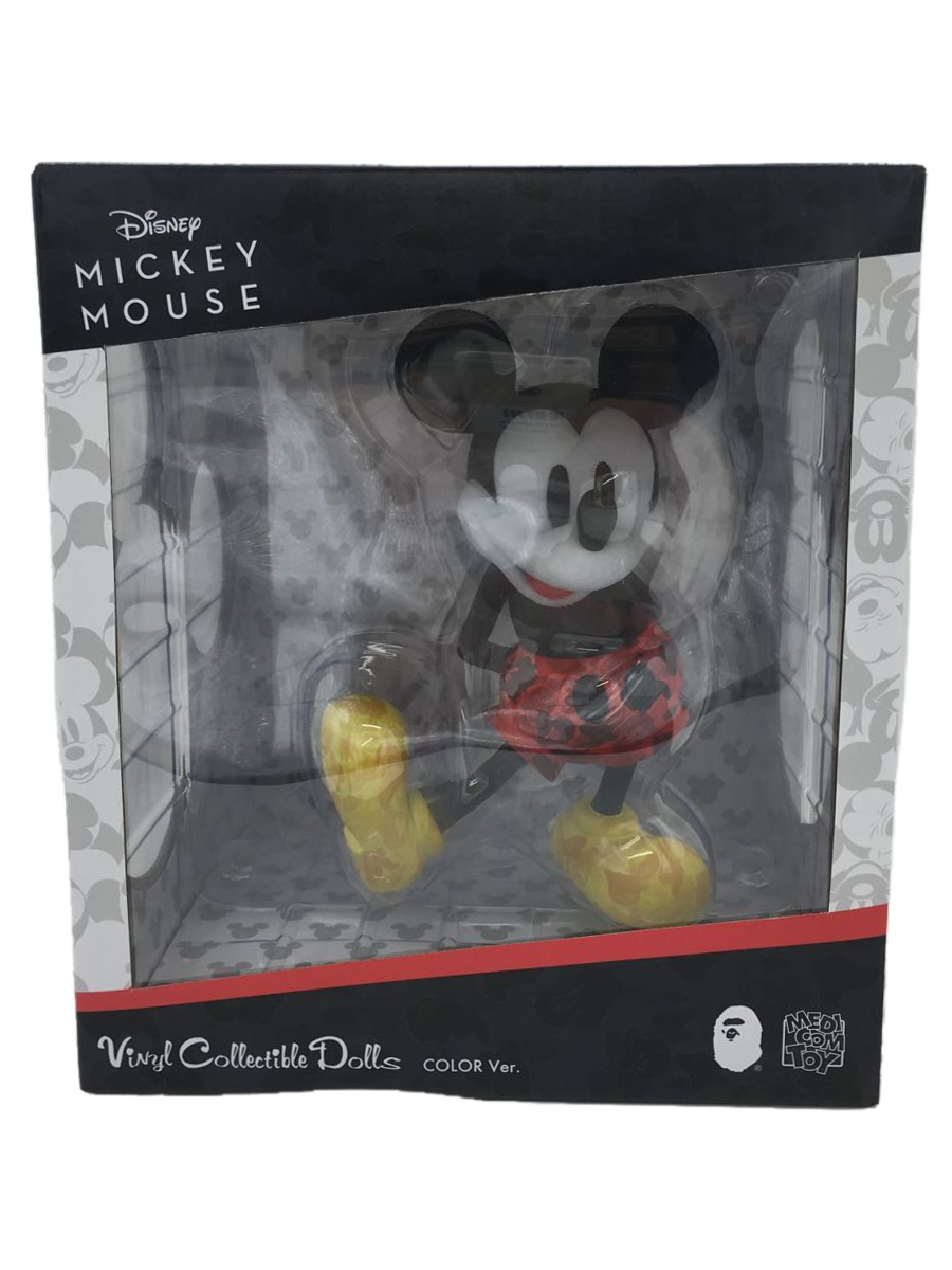 MEDICOM TOY VCD BAPE R MICKEY MOUSE COLOR Ver. MICKEY MOUSE フィギュア(その他 ...