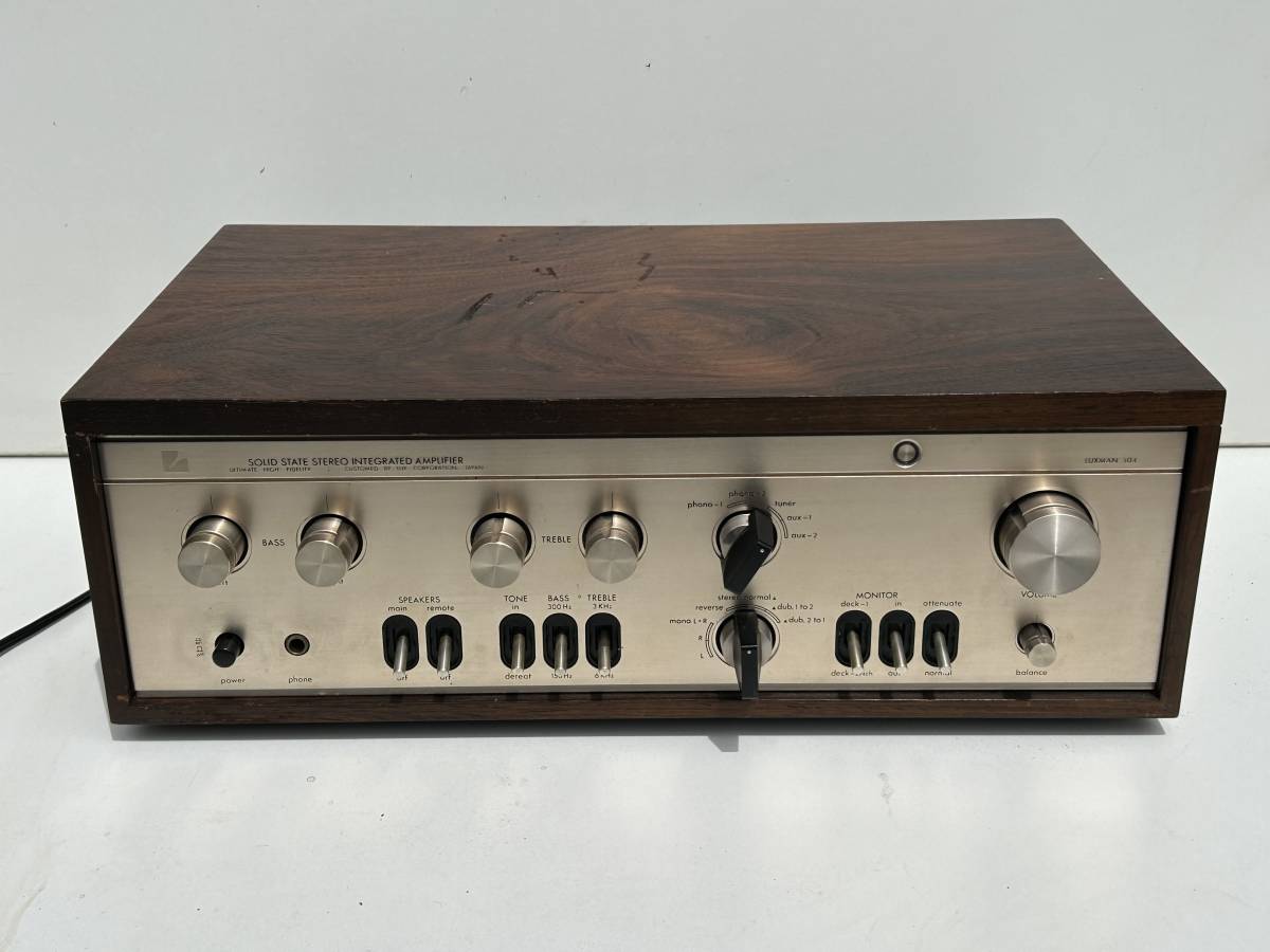 動作品 LUXMAN ラックスマン プリメインアンプ L-430 オーディオ