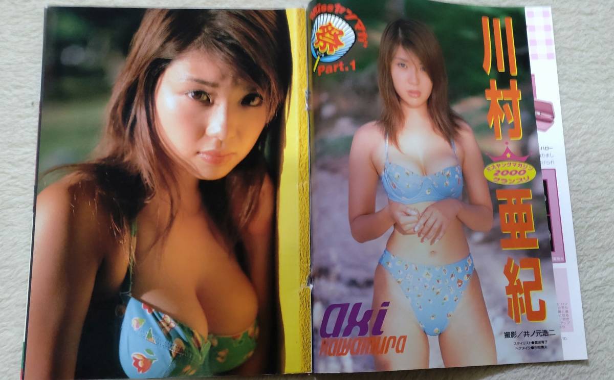 ヤングマガジン H12/9/11 表紙 川村亜紀 切り抜きの入札履歴 - すべて