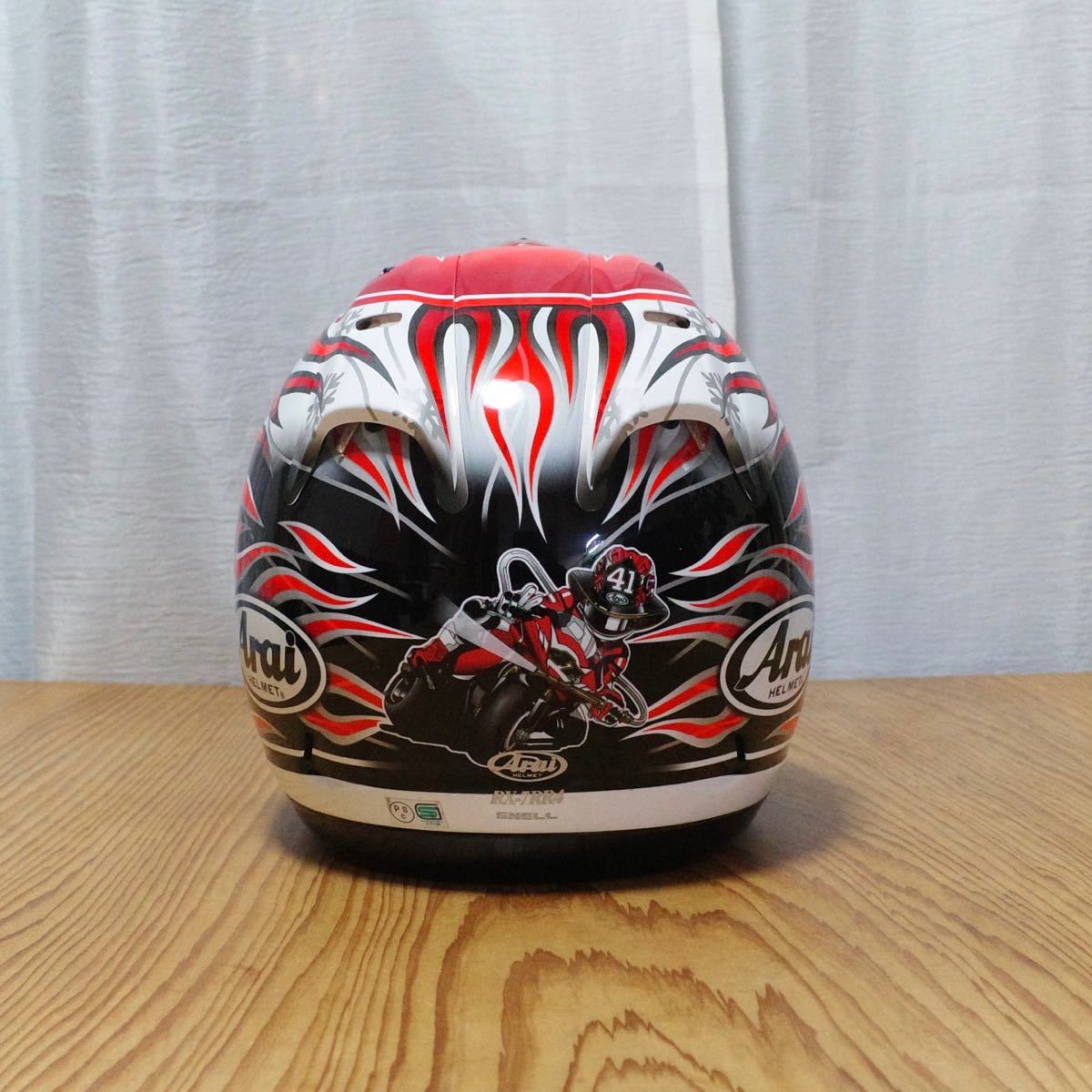 XLサイズ 》Arai(アライ) RX-7 RR4 HAGA フルフェイスヘルメット 芳賀