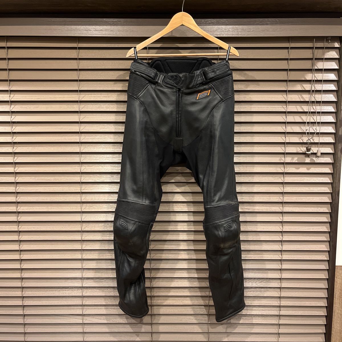 バイク GWさよなら価格 HYOD バイク用パンツ Lサイズ レザー 本革