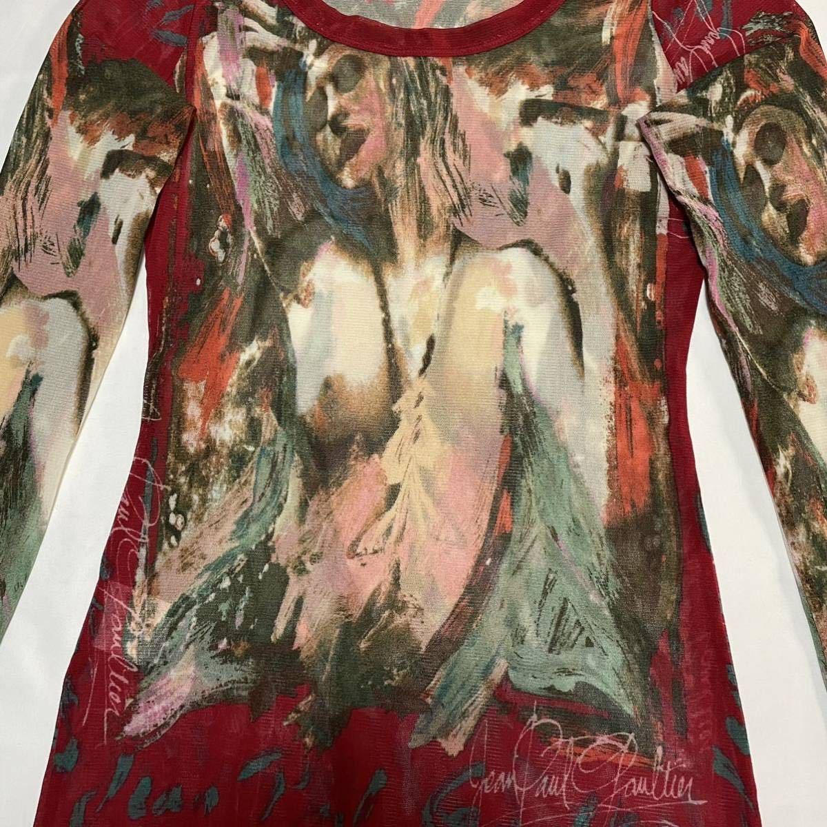 Rare Jean Paul Gaultier Tattoo Top 90s archive ゴルチエ パワー 