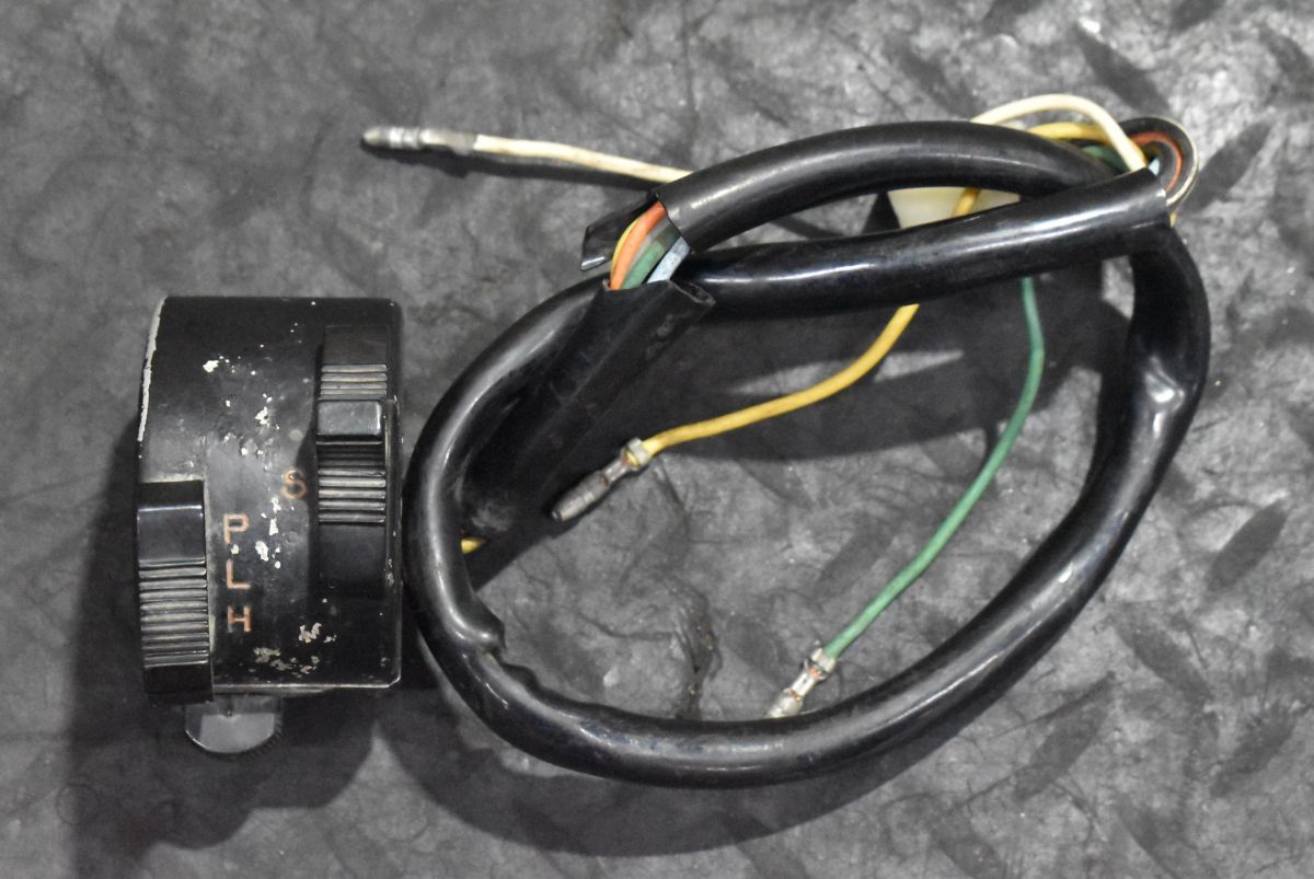 S248 当時物 純正 GT380 左スイッチ 0143 検) GT550