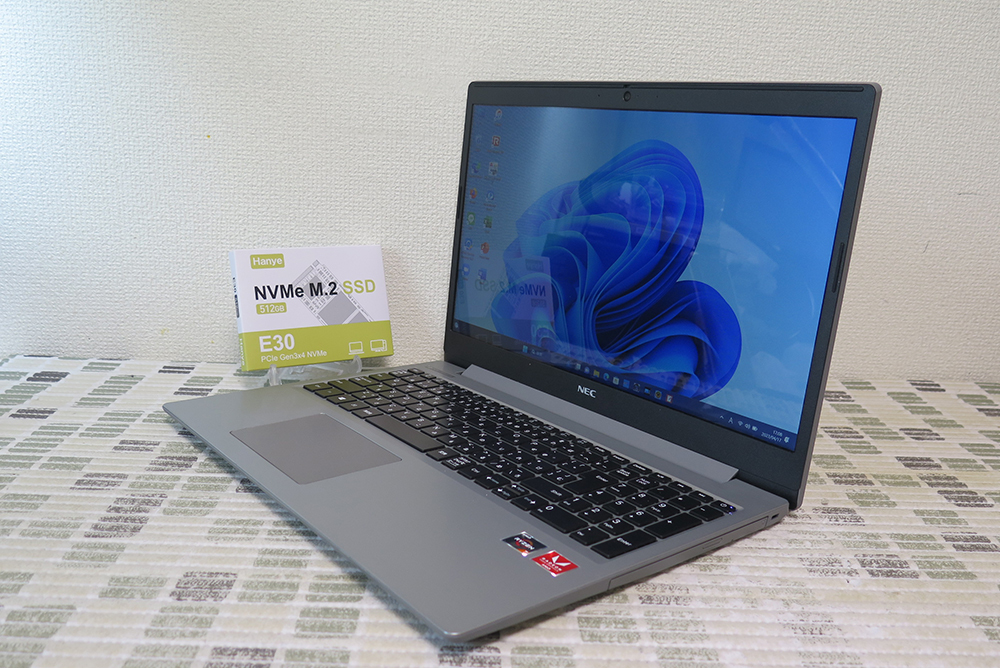 2020年モデル【高速AMD Ryzen7+メモリ8GB★爆速新品SSD(NVMe)512GB+1TB】NEC NS600/R 最新Win11+Office2019H&B★メモリ8GB/Webカメラ/Wi-Fi