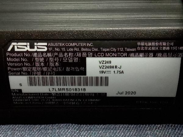 ASUS 日本 VZ249HR-J 23.8インチワイド液晶モニター フルHD(1920×1080)⁄HDMI VZ249HR|モニター|ASUS VZ249HR モニター Eyer | Care : .限定ASUS 安い商品を通販サイトから探す asus ⁄フルHD(