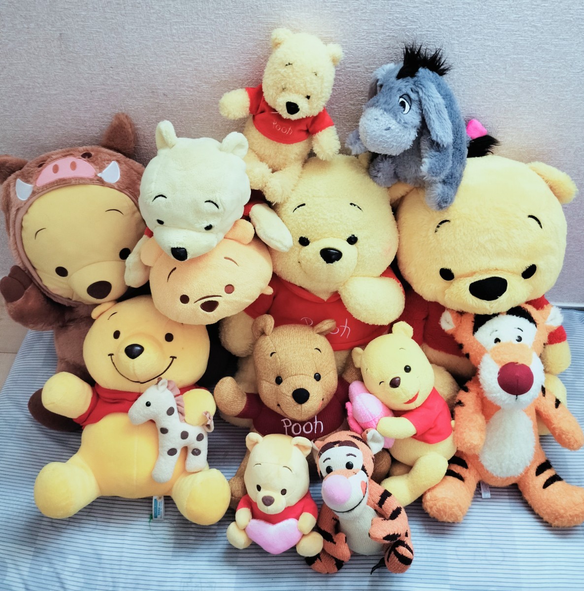 プーさん くまのプーさん/ティガー/ピグレット/イーヨー☆ぬいぐるみ