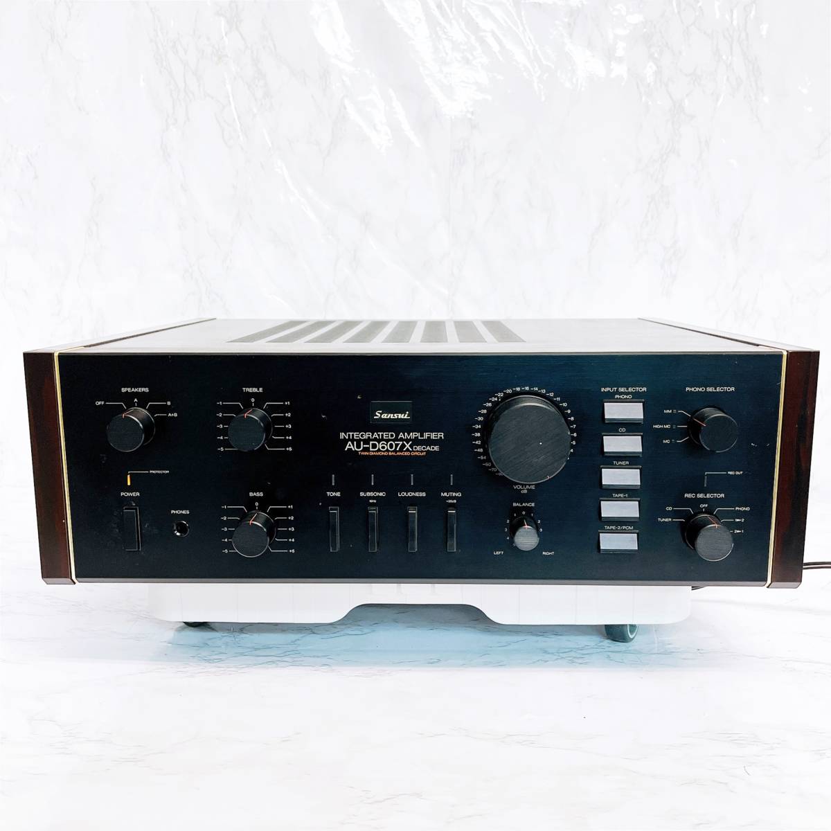 通電OK！SANSUI サンスイ AU-D607X DECADE プリメインアンプ 動作