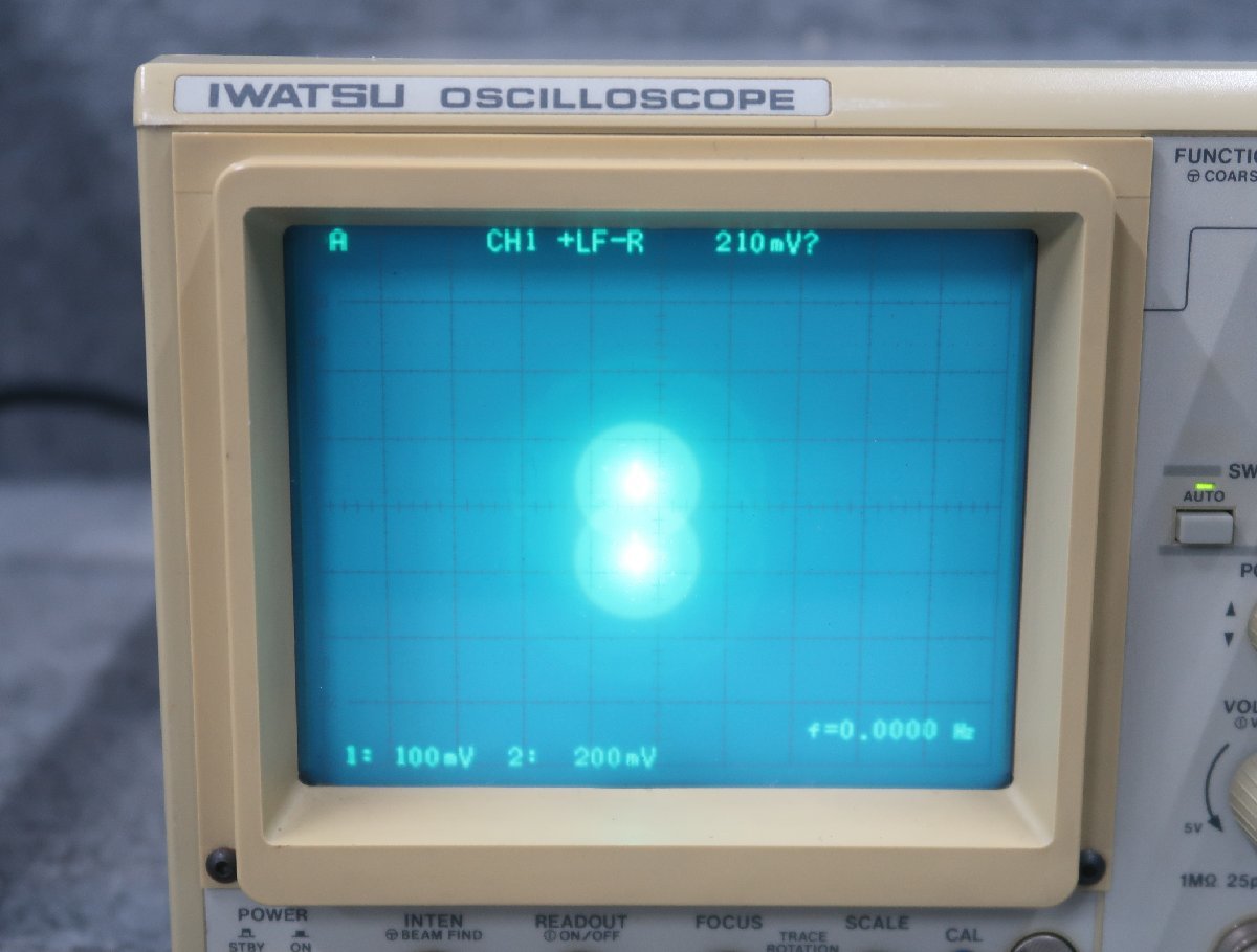 IWATSU 岩通 オシロスコープ SS-7804 40MHz