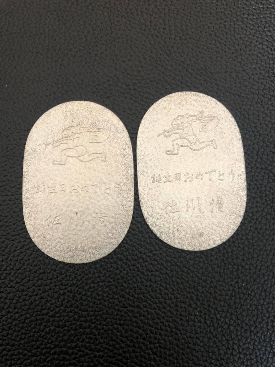 (D615) 純銀 40g シルバー　SILVER 小判 型