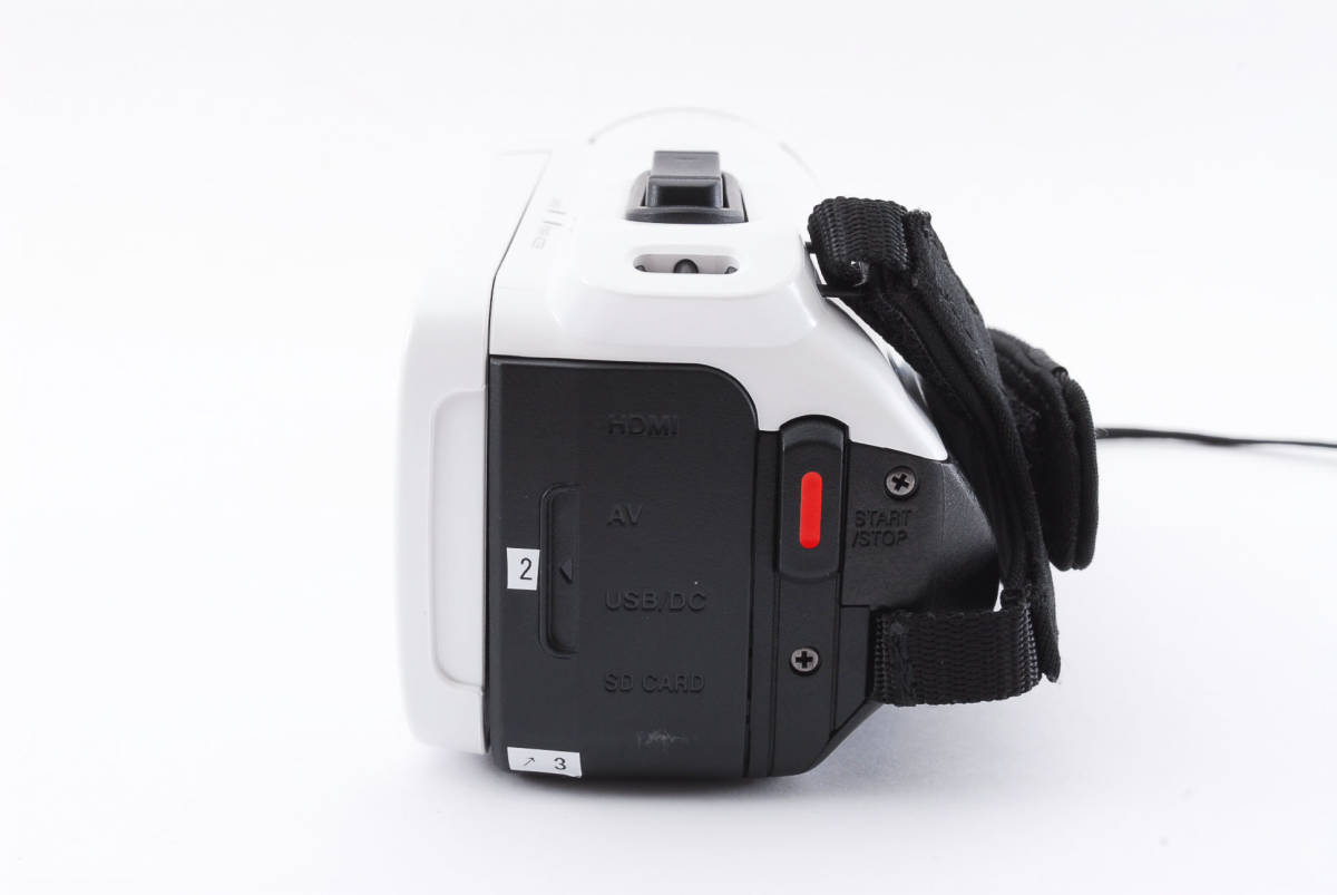 ☆美品☆ビクター Victor JVC GZ-R470ホワイト元箱付き#1636 カメラ