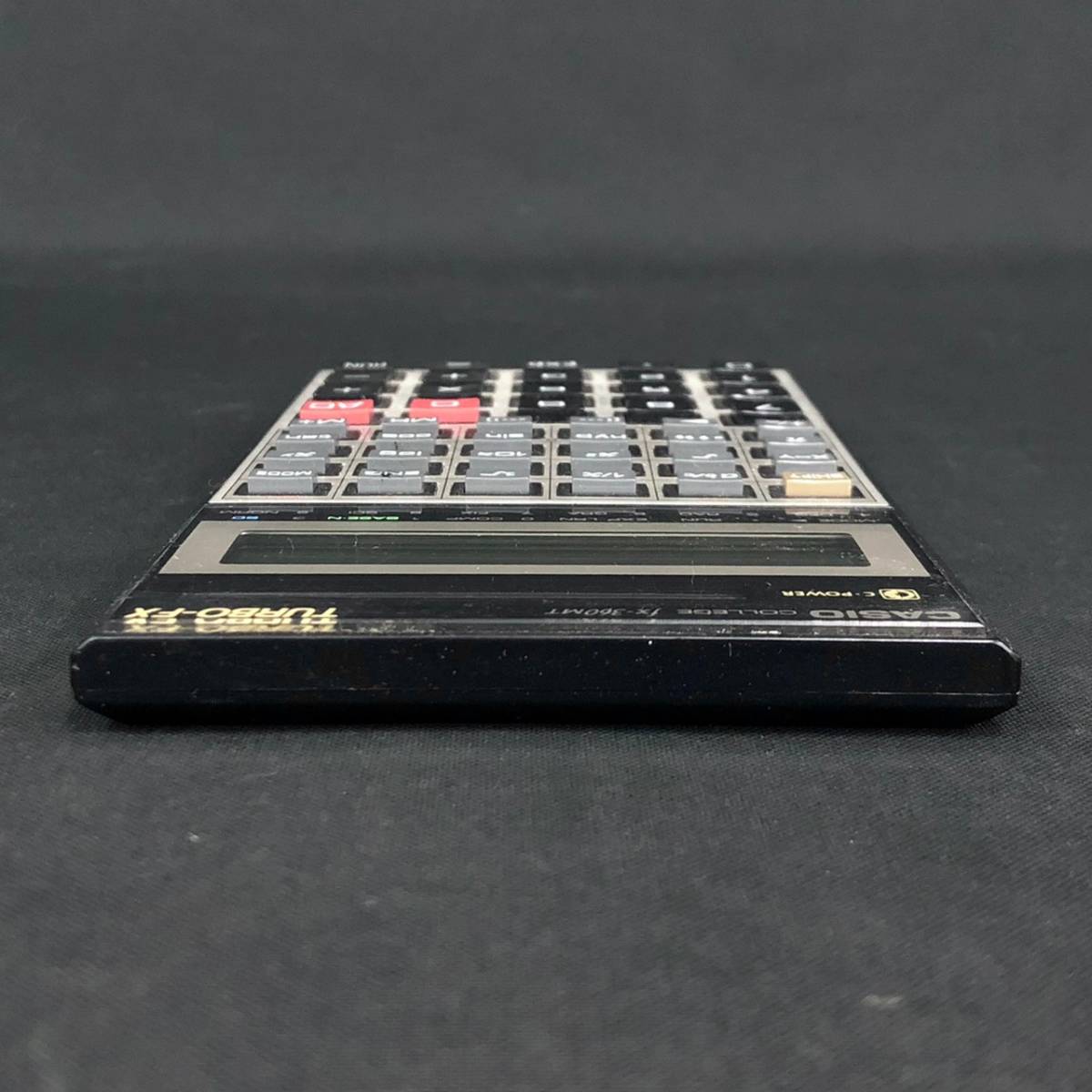 BDm110I 60 CASIO fx-360MT カシオ TURBO-FX 10桁 関数電卓 ソーラー 