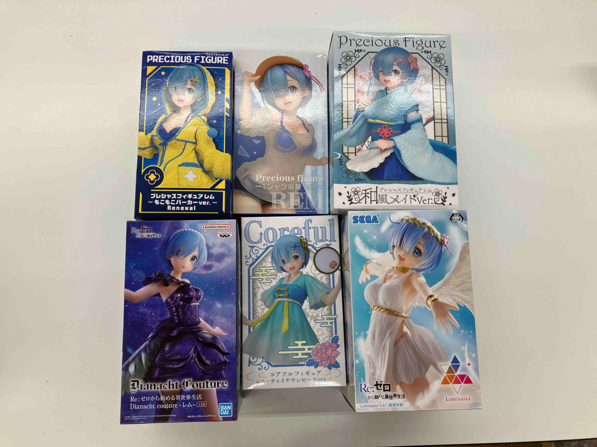 リゼロ Re:ゼロから始まる異世界生活 フィギュア 10体セット レム 