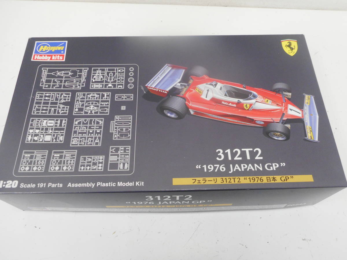 【大得価，HOT】 1部開封 ハセガワ フェラーリ 312T2 1976 JAPAN GP １/20 プラモデル(フォーミュラ)｜売買されたオークション情報、yahooの商品情報をアーカイブ公開 - オークファン フォーミュラ