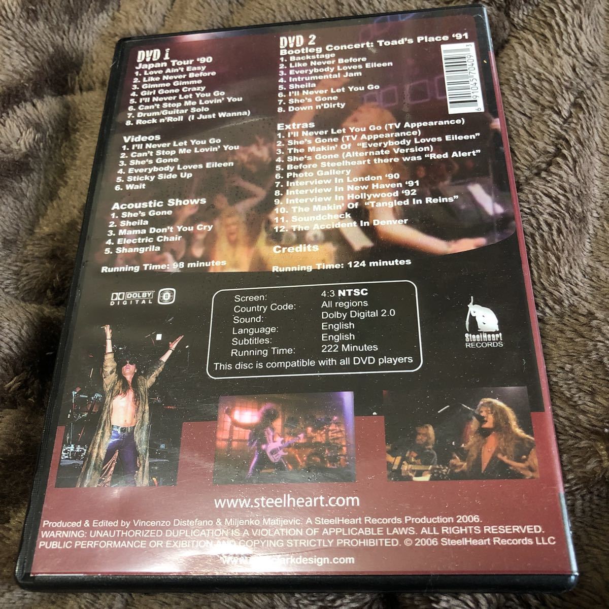 Still Hard DVD Steelheart – - STEELHEART HARD」スティールハート 0