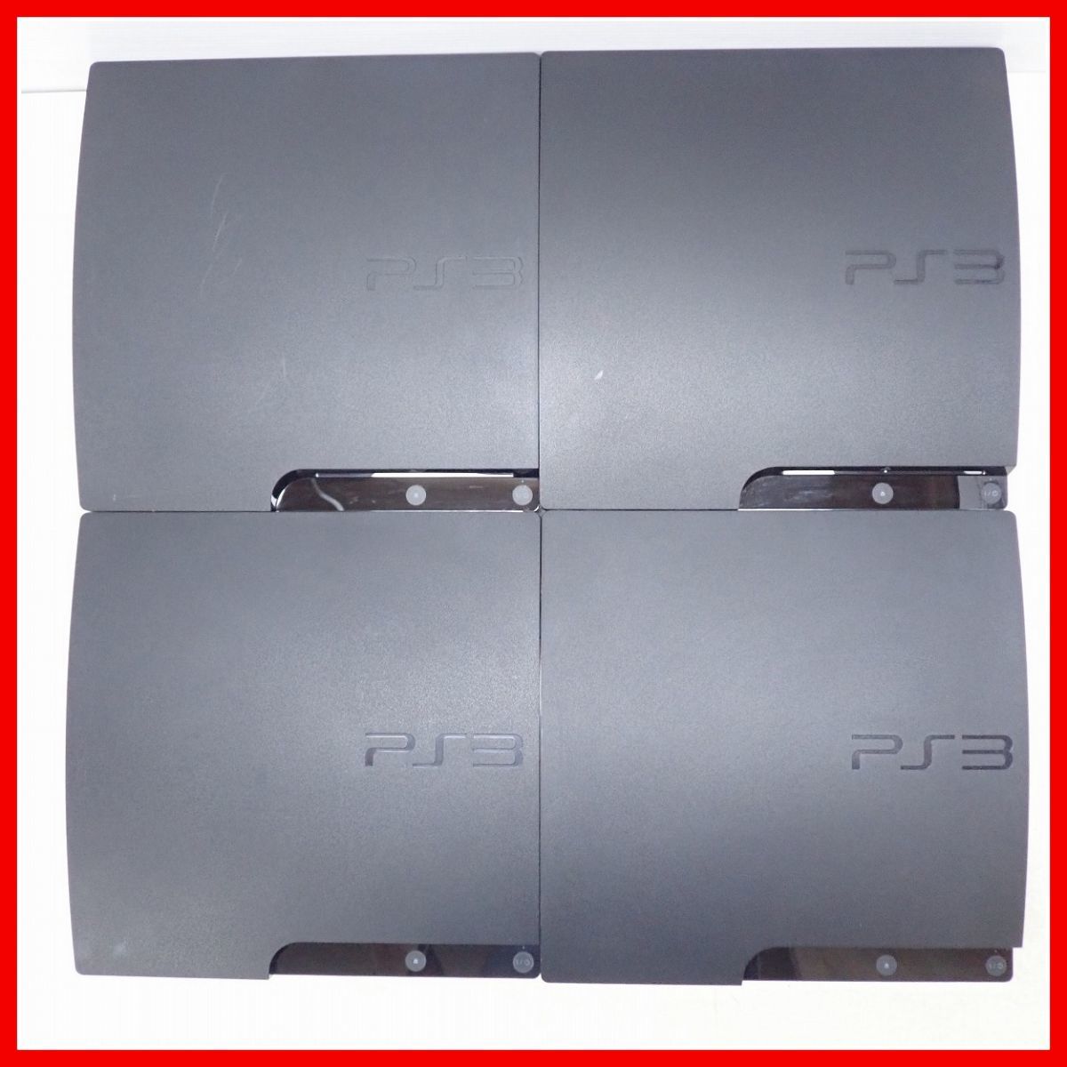  PS3 プレステ3 本体のみ CECH-3000A 160GB チャコール ブラック まとめて4台セットPlaystation3 SONY ソニー 40(PS3本体)｜売買されたオークション情報、yahooの商品情報をアーカイブ公開 - オークファン PS3本体