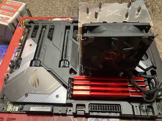 i7 Core 5点セット)Core i7-8700K＋マザーボード＋クーラー＋メモリ＋