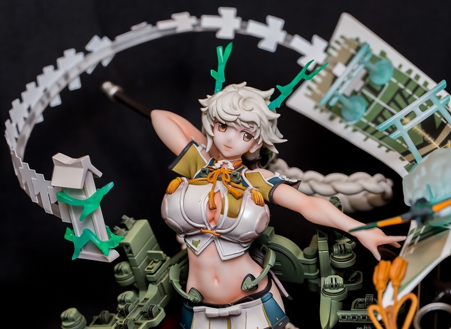 雲龍改 艦隊これくしょん -艦これ- 21cm 未塗装 ガレージキット 未塗装