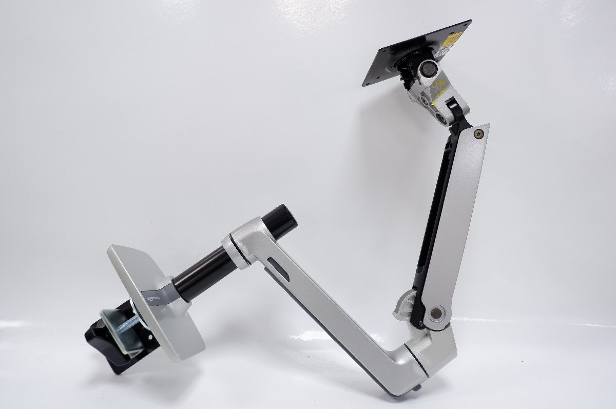 Amazon basics デスクマウント シングル モニターアーム シルバー 4-B013Z/1/100