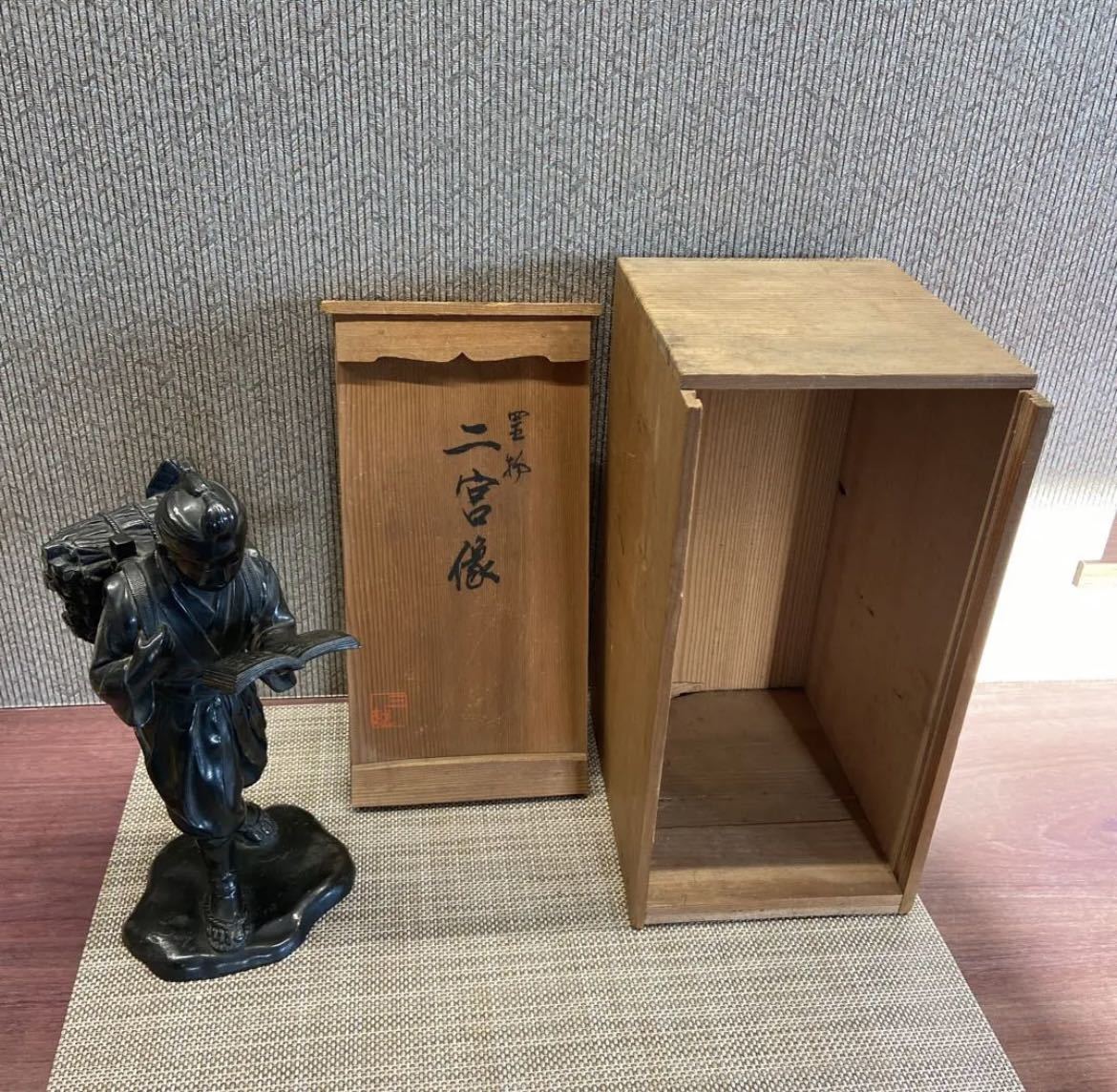 李朝 宝石箱 尾形光琳風彩色 花鳥図 李朝家具 【公式通販】