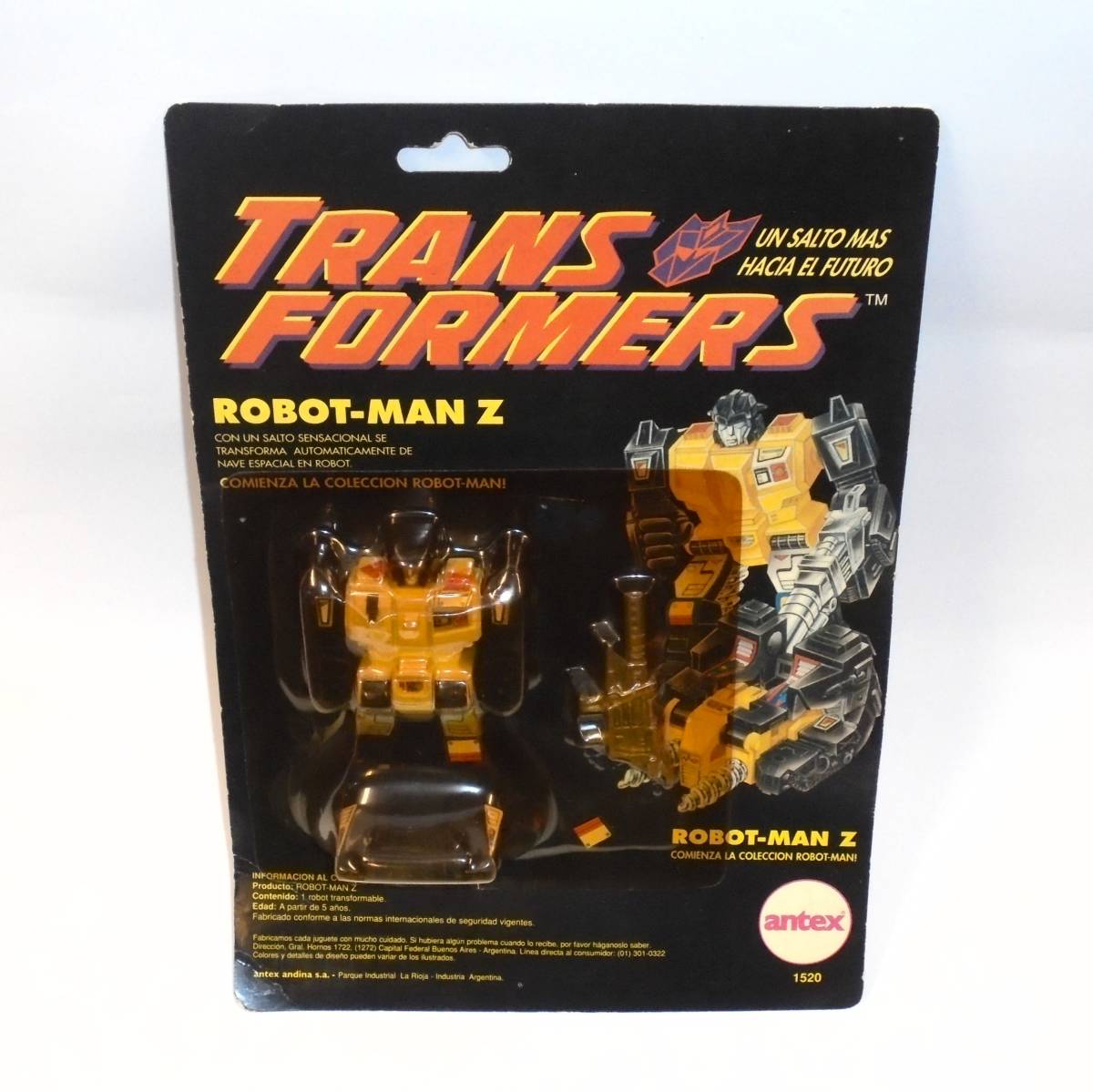 アルゼンチン版 トランスフォーマー ロボットマンZ