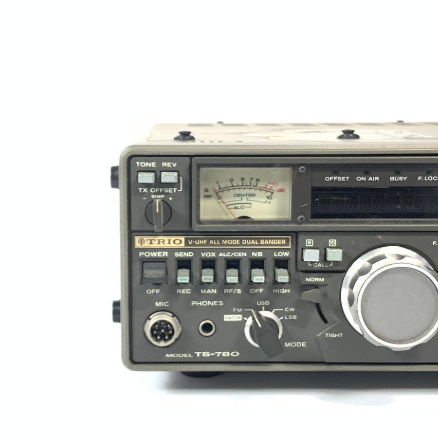 値引きします TRIO TS-780 V-UHF全モードデュアルバンダー TRIO TS-780 V-UHF ALL-MODEデュアルバンダー◇現状品 トリオ TS-780