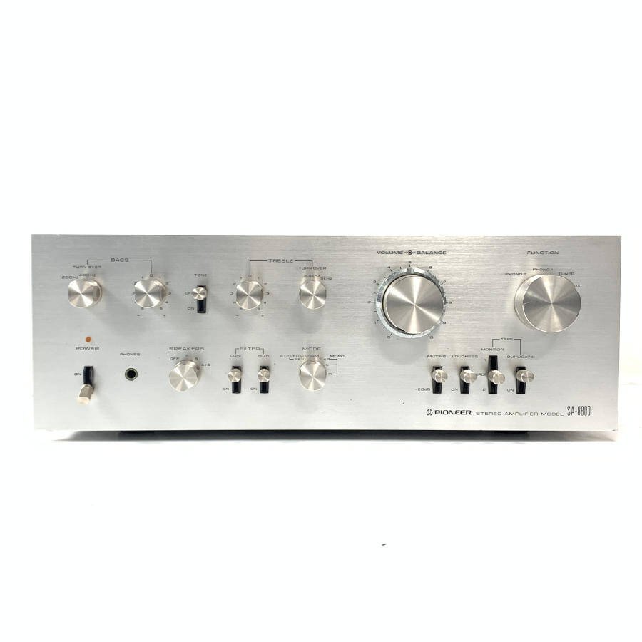PIONEER SA-8800 パイオニア プリメインアンプ 実効出力40W+40W(8時)◆現状品
