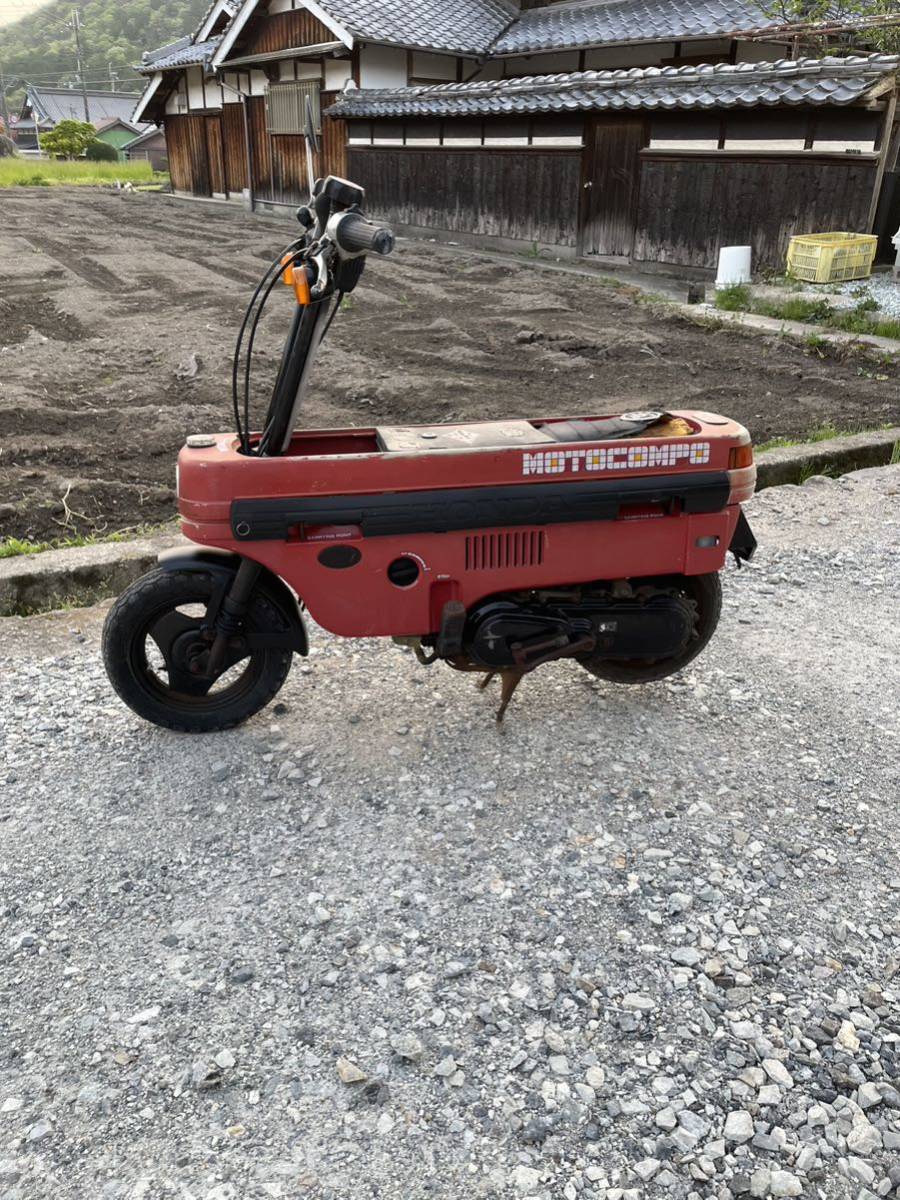 HONDA ホンダ MOTOCOMPO モトコンポ AB12 レッド 旧車 大人気 レア
