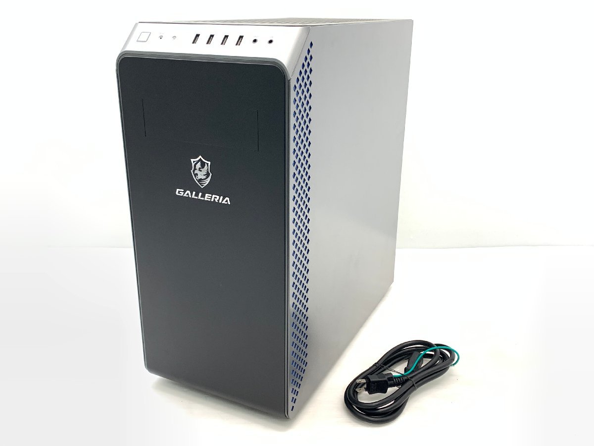 美品 THIRDWAVE ドスパラ GALLERIA XA7R-G60S ゲーミングデスクトップPC Ryzen 7 3700X 8コア 3.59GHz 16GB SSD512GB GTX1660 SUPER 4129su