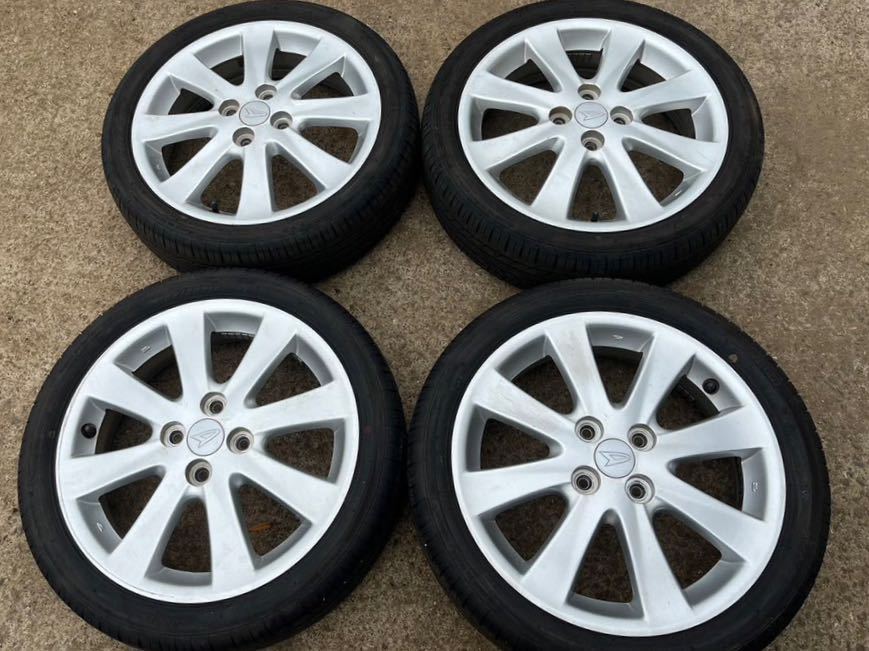 ダイハツ 純正 16インチ 4穴 165 / 50 R 16 75V 16×4 1/2 J アルミ