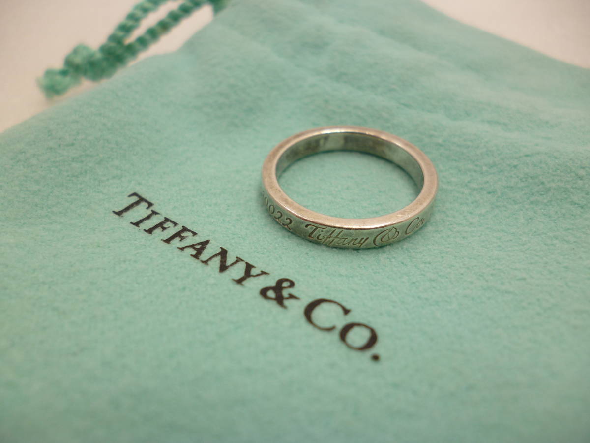 TIFFANY＆Co. ティファニー 10022 ノーツ ナロー ニューヨークリング 9
