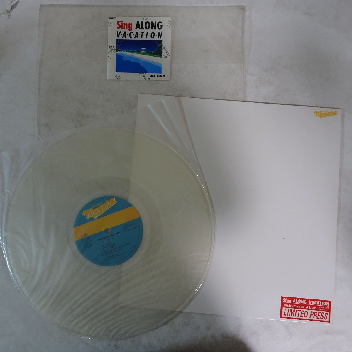 17113230;【国内盤/プロモ/Clear Vinyl】大滝詠一 Eiichi Ohtaki 