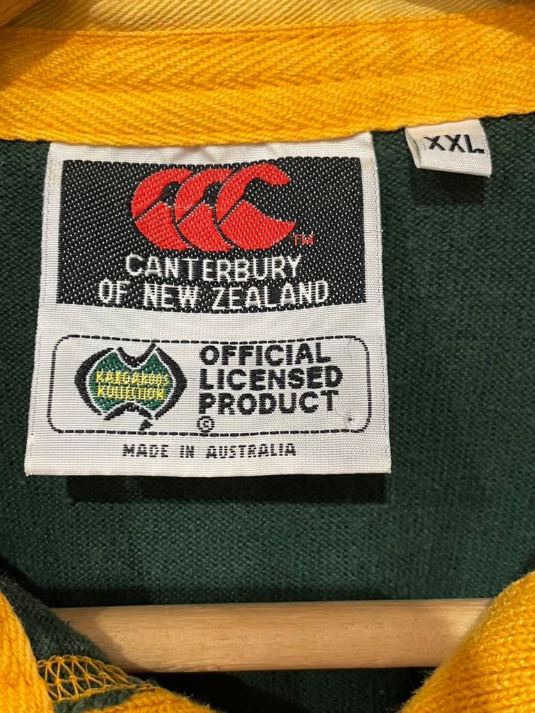 希少 Canterbury カンタベリー Australian Rugby League ワッペン 7分