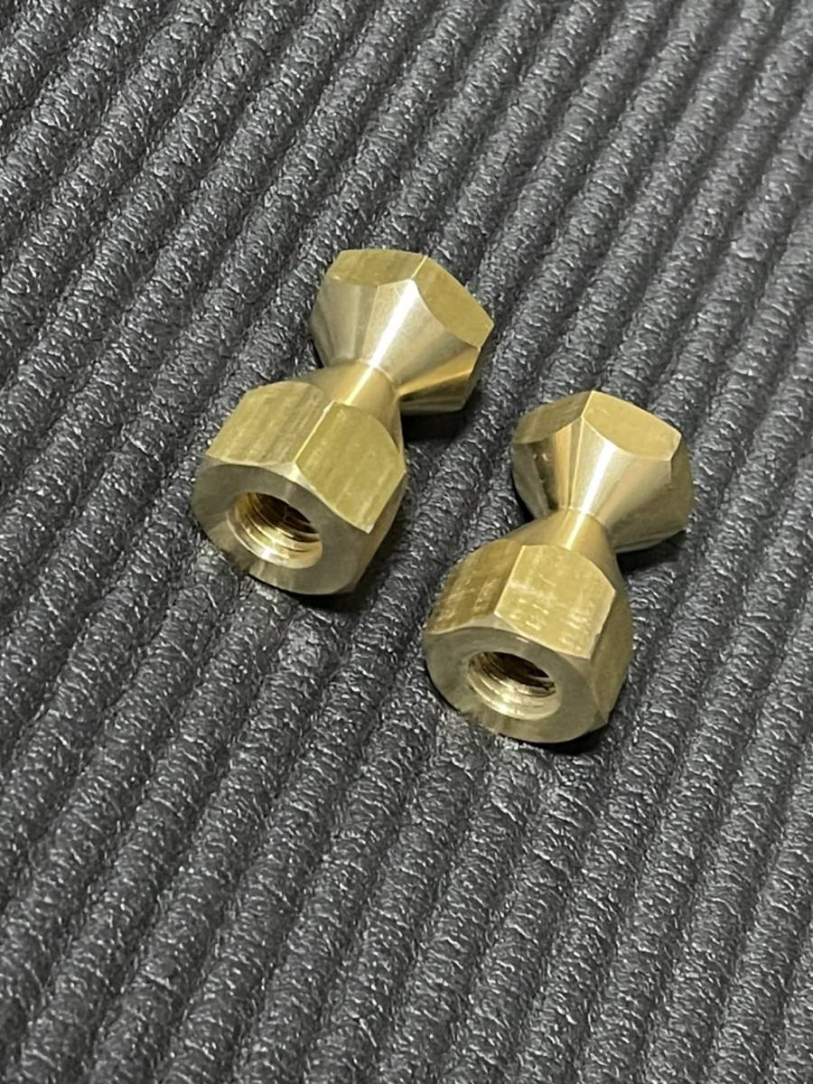 Z1 Z2 真鍮 ステップ ブレーキ 取り付け ナット 特殊 ワッシャー 