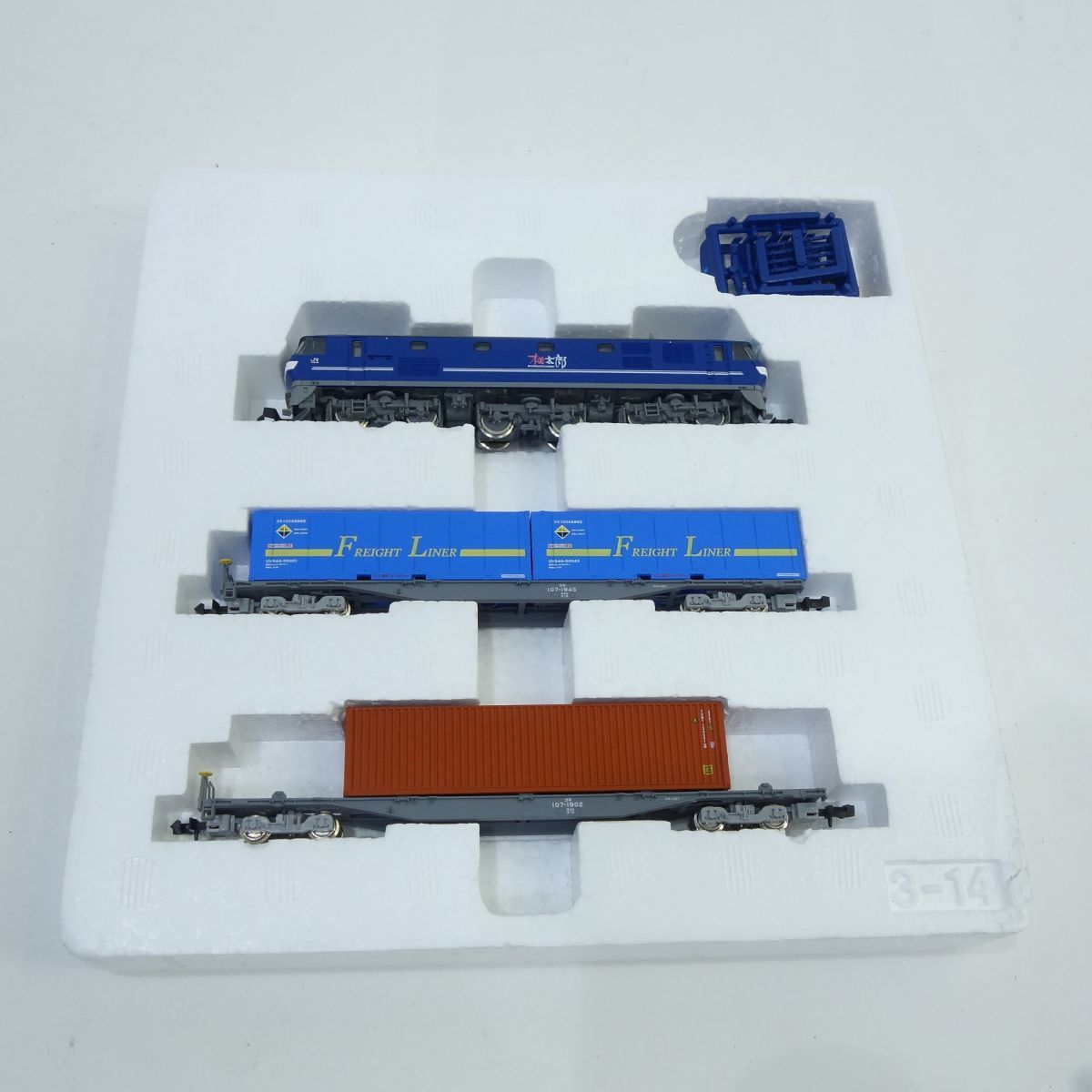 074 TOMIX 98394 JR EF210形コンテナ列車セット Nゲージ ※ジャンク品