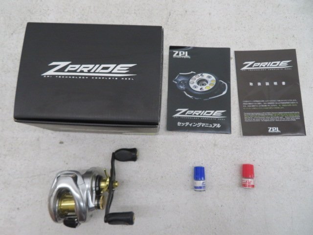 中古○ZPI Zプライド ゴールド SHIMANO 16メタニウムMGLモデル○2585K