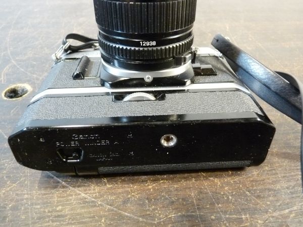 Canon AE-1 FD 35-70mm F4付き 中古良品 レンズ試写あり Canon AE-1 FD