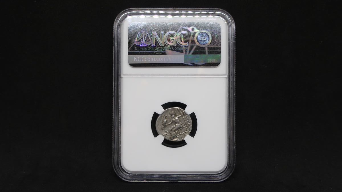 アレキサンダー大王 マケドニア王国 NGC 古代ギリシャ 銀貨