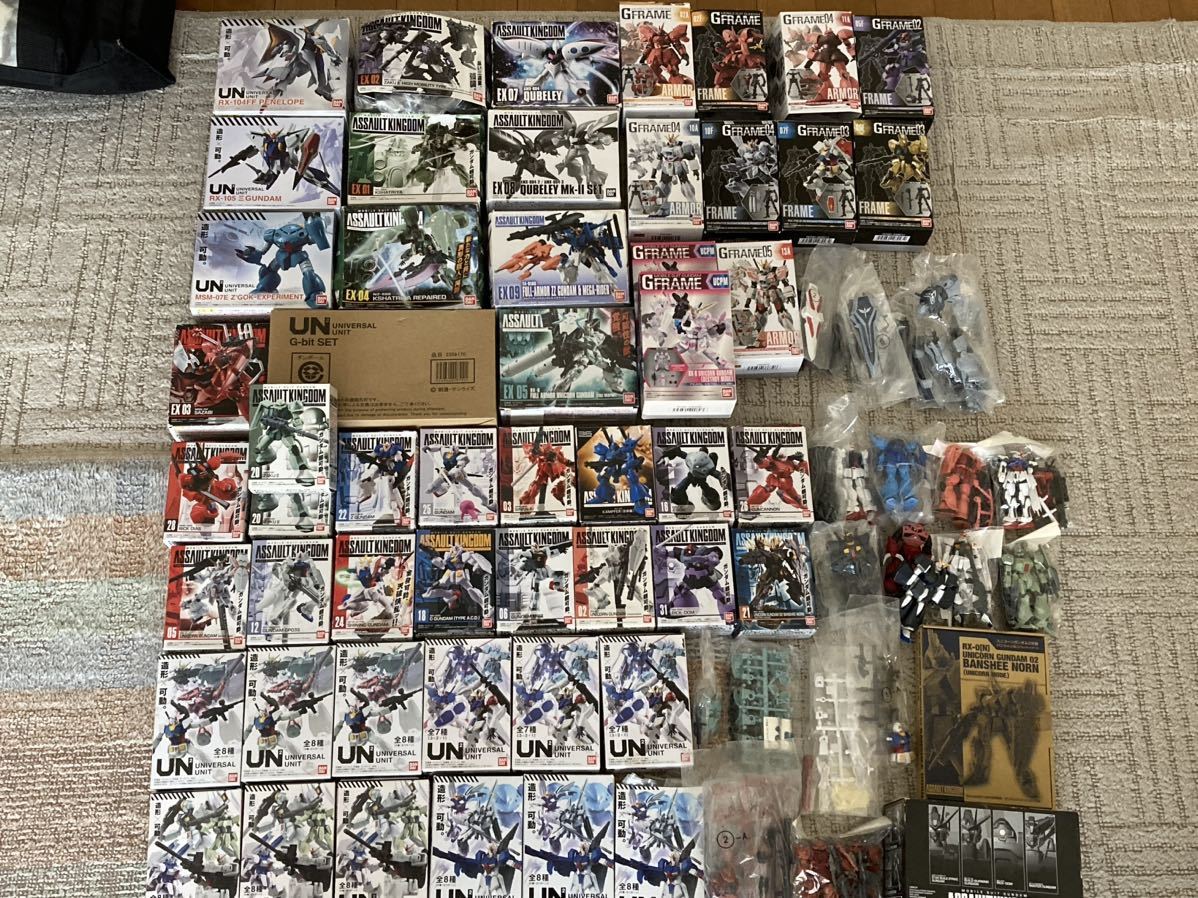 低価，お買い得 食玩 ガンダムアサルトキングダムGフレームユニバーサルセンチュリーほか(機動戦士ガンダム)｜売買されたオークション情報、yahooの商品情報をアーカイブ公開 - オークファン 機動戦士ガンダム