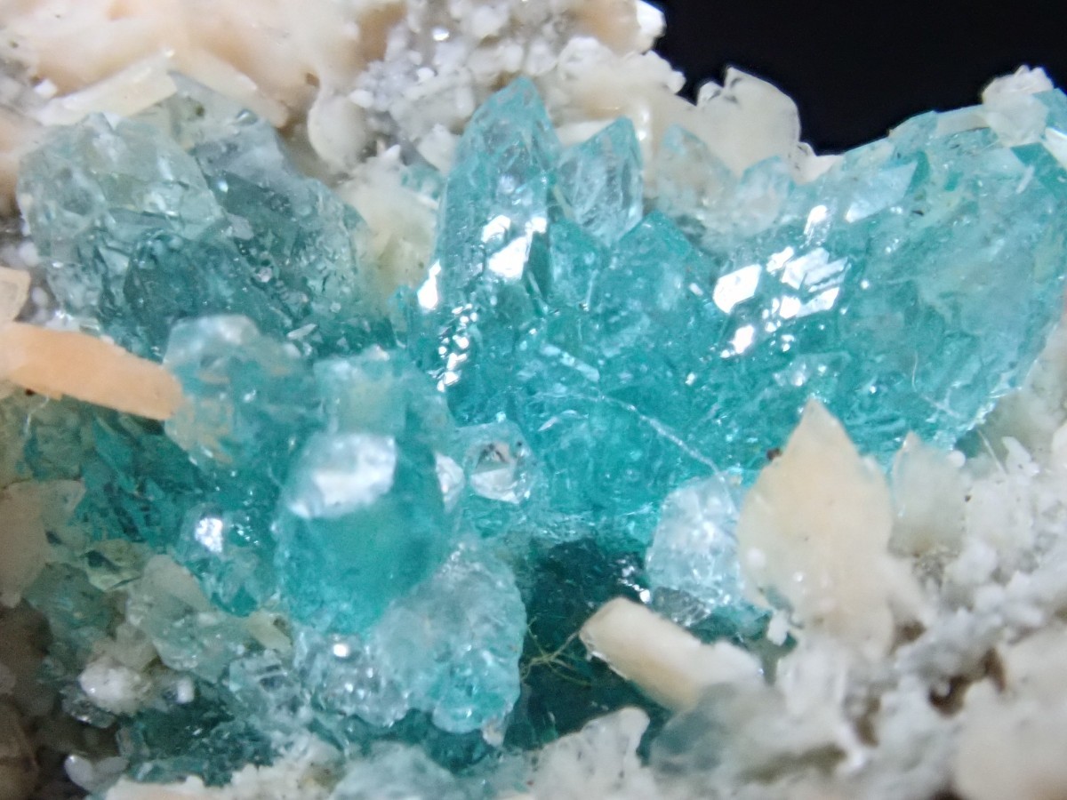 結晶美　アポフィライト　魚眼石　原石　標本