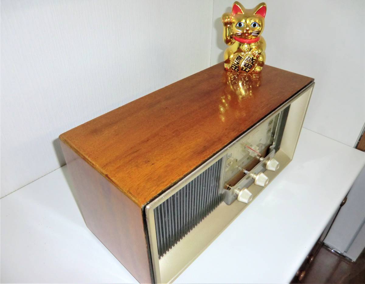 昭和レトロ シャープ 真空管 ラジオ 早川電機工業 ５P-70型 シャープ - 真空管ラジオ Yahoo!オークション 0504 メルカリ 早川電機