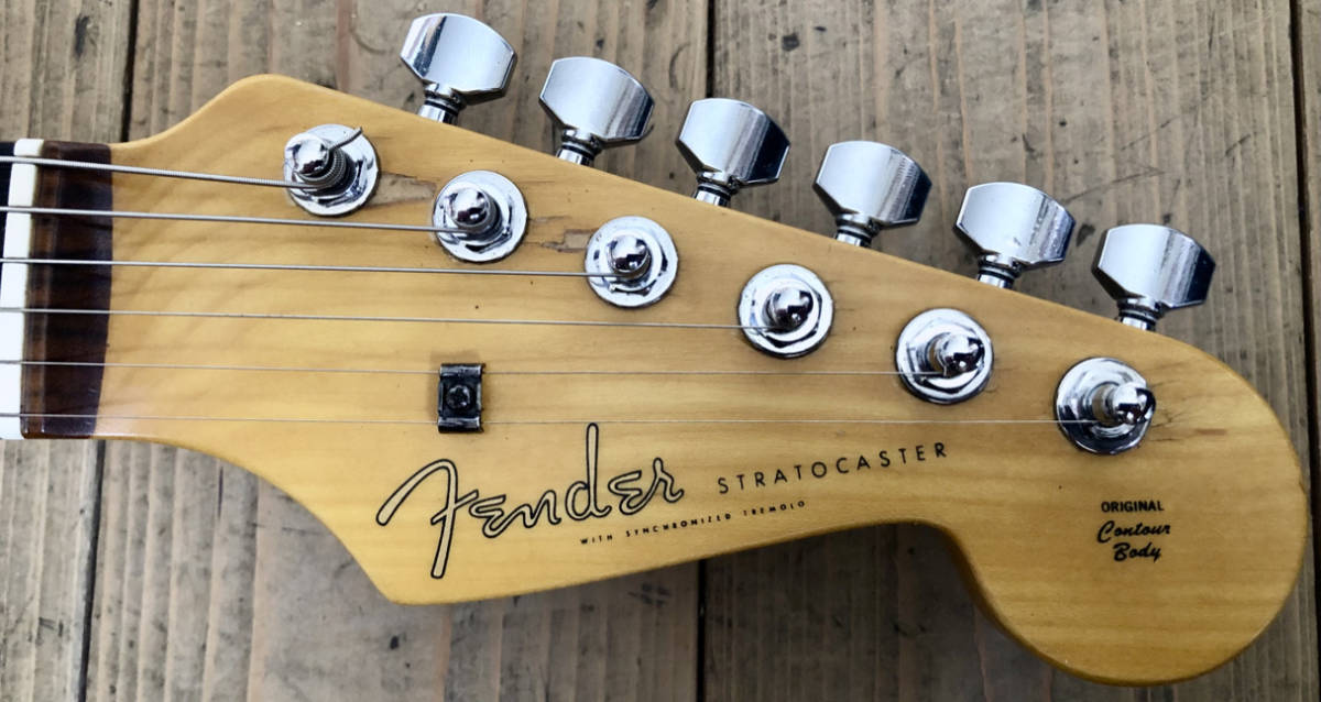 鳴良 Fender Japan ST62-TX 3TS ロック mod仕様 /SEYMOUR DUNCAN SJBJ