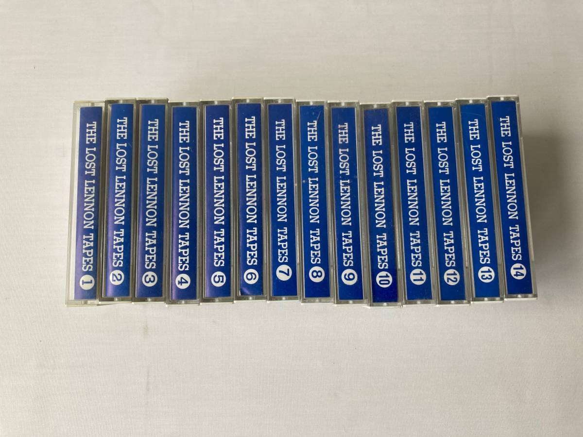 貴重 当時物 ジョン・レノン JOHN LENNON カセットテープ THE LOST LENNON TAPES 1~14／検索用→ ビートルズ