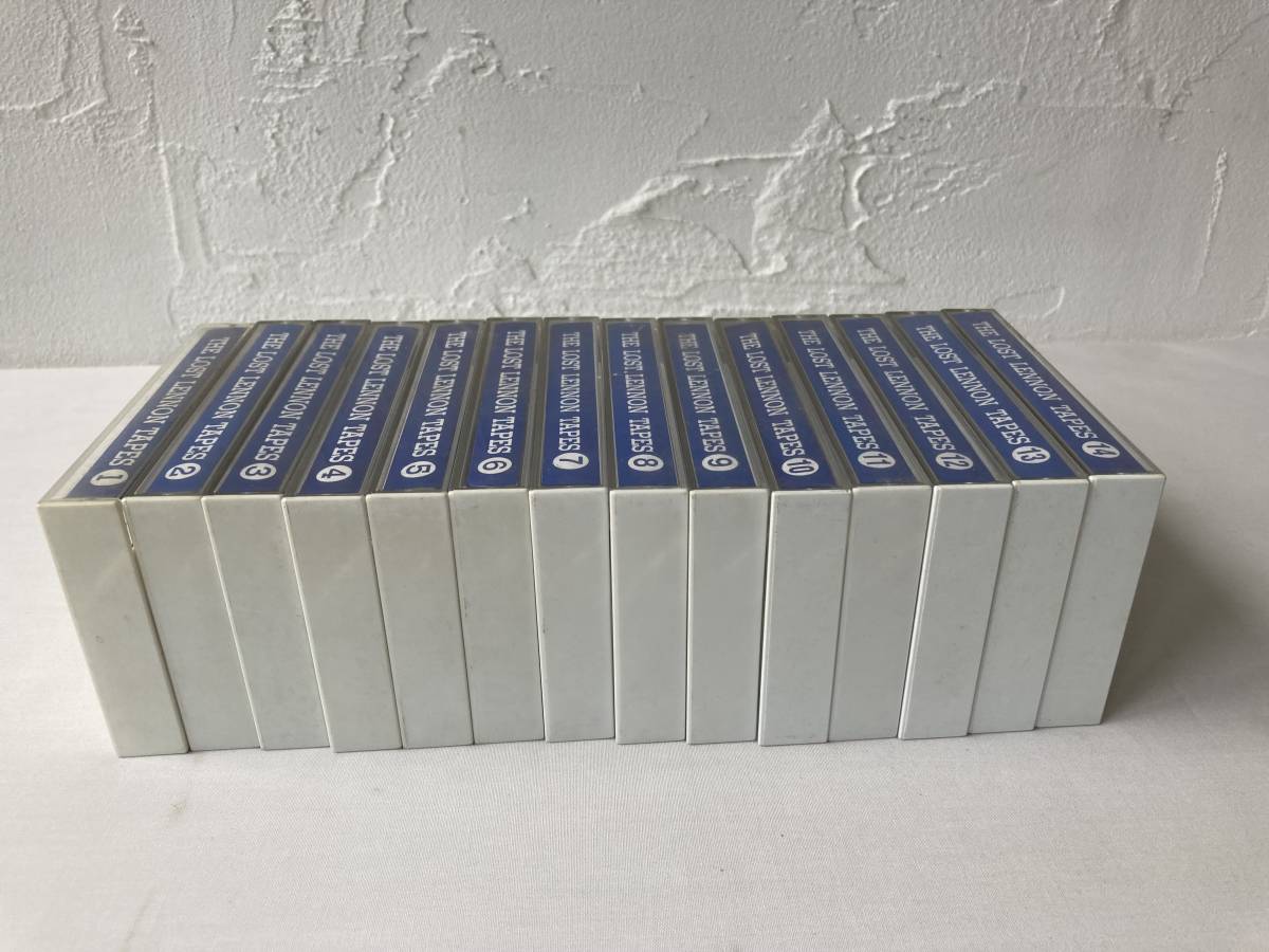 貴重 当時物 ジョン・レノン JOHN LENNON カセットテープ THE LOST LENNON TAPES 1~14／検索用→ ビートルズ
