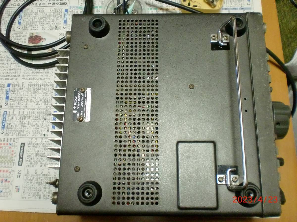 トリオTS-120V トリオTS－120V HF10W機（修理品） HF10W 機