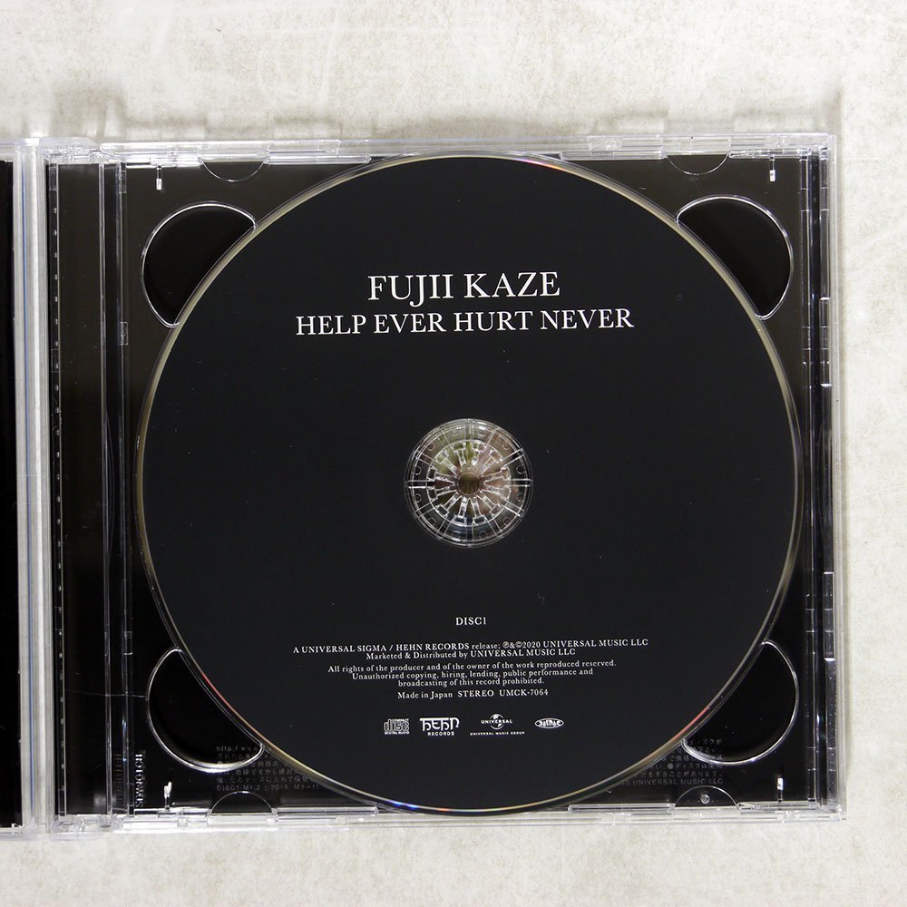 藤井 風/HELP EVER HURT NEVER 初回盤 2CD /UNIVERSAL MUSIC UMCK-7064(その他)｜売買された ...